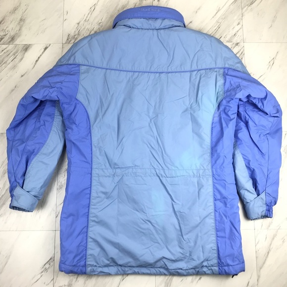 Vintage Columbia Blue Purple Ski Winter Jacket M - Picture 2 of 8